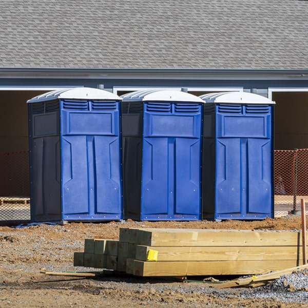 can i customize the exterior of the porta potties with my event logo or branding in Kingston MI